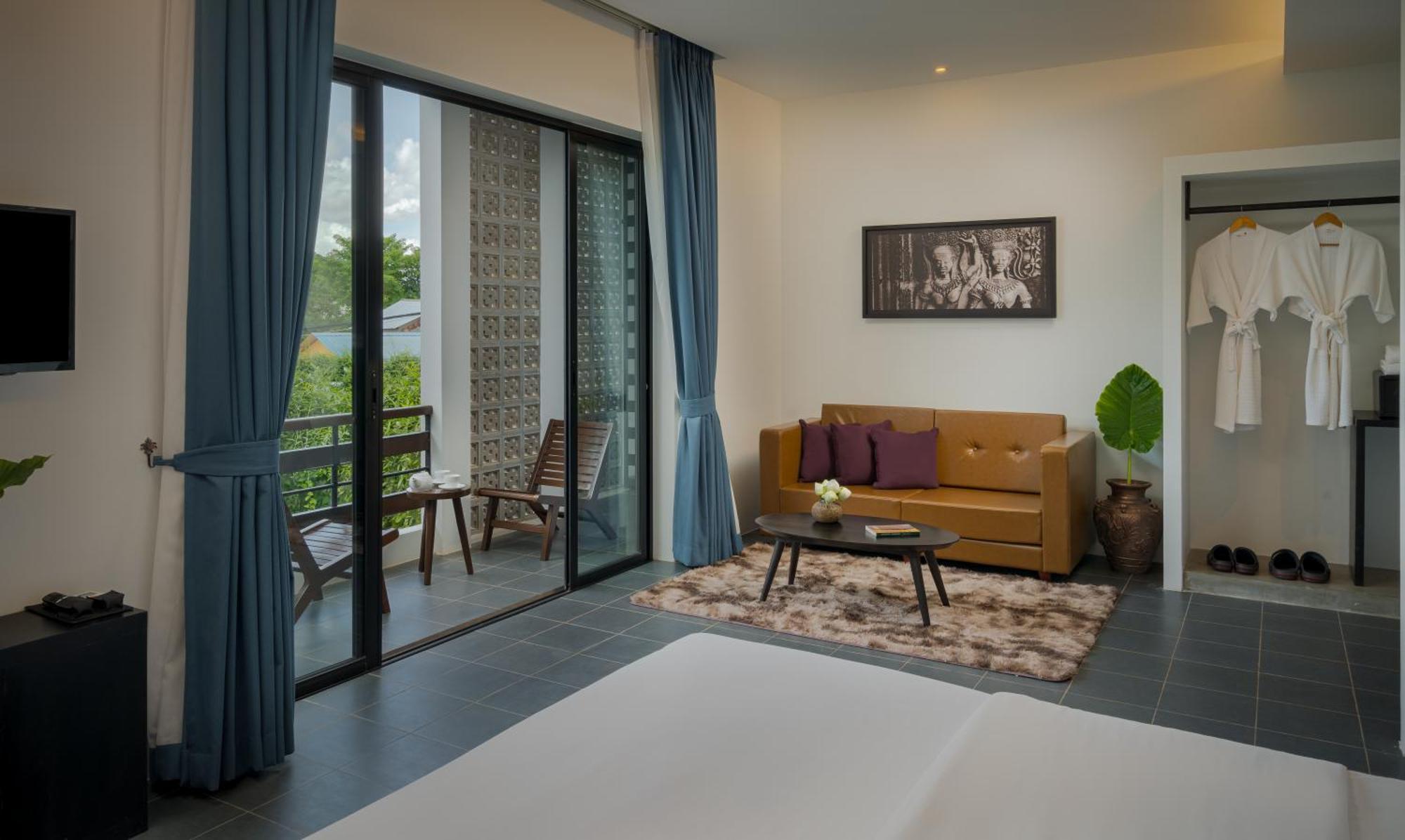 Eightfold Urban Resort Siem Reap Ruang foto Deluxe Room